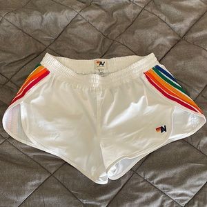 Aviator Nation White Shorts Size Medium